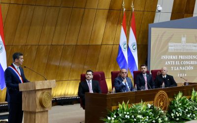 Situación económica en el día de la presentación del primer informe presidencial​