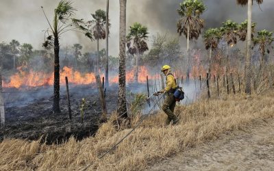 Los “malabares” económicos que deben hacer los bomberos en Paraguay