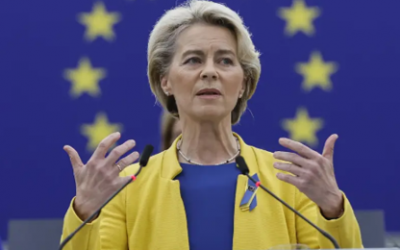 Ursula von der Leyen fue reelecta presidenta de la Comisión Europea