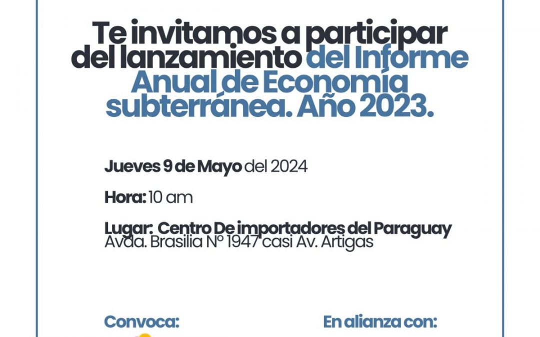 Informe de Economía Subterránea 2023 analiza el contrabando y los comportamientos del consumidor
