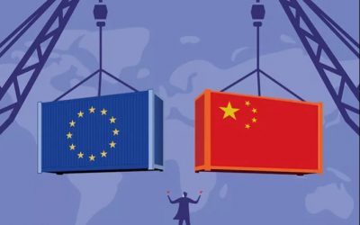 Leve disminución en el comercio entre la UE y China en 2024