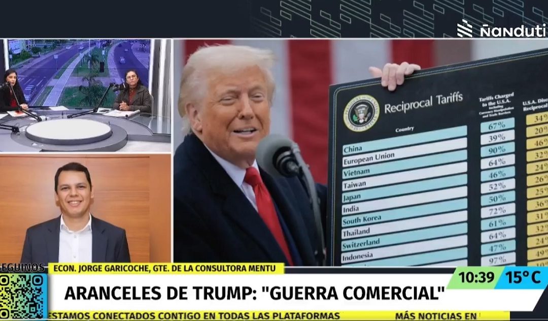 (Radio Ñanduti) Aranceles de Trump: «No nos esperábamos que todos recibamos algo de castigo», apunta economista
