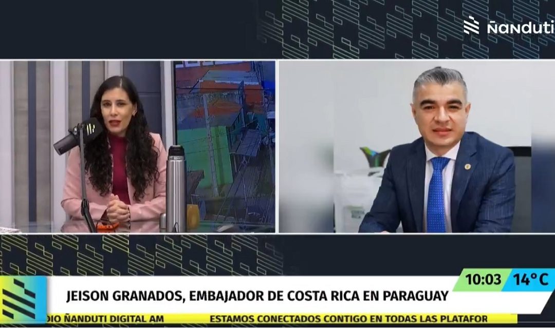 (Radio Ñanduti) Paraguay y Costa Rica fortalecen vínculos comerciales