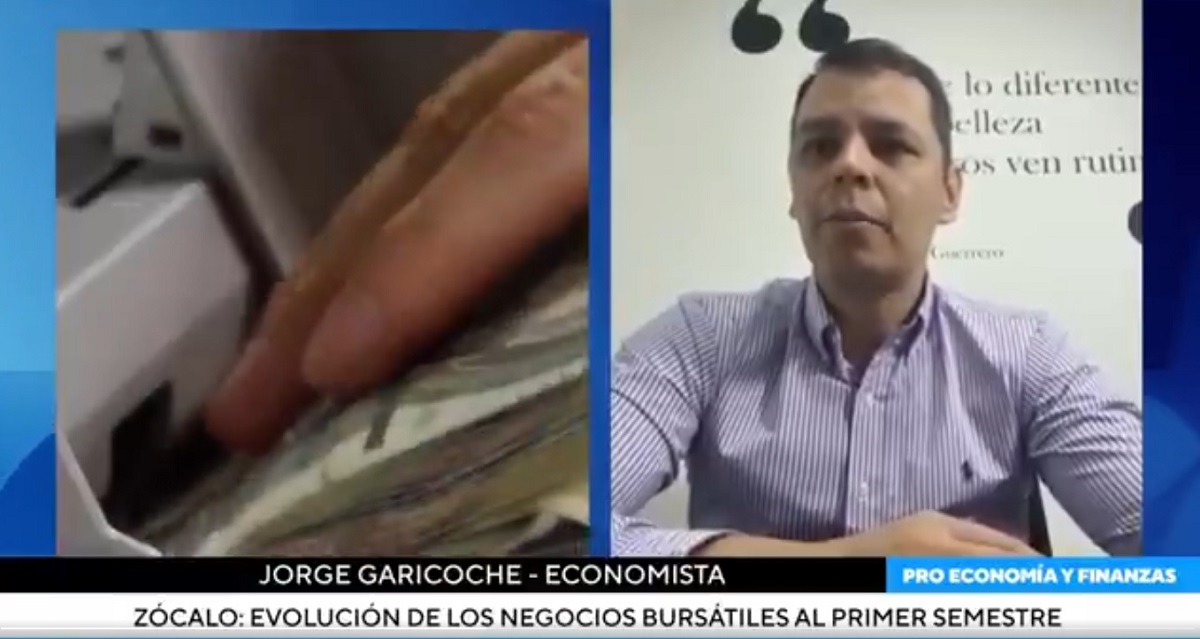 Mercado bursátil según Jorge Garicoche en Canal PRO