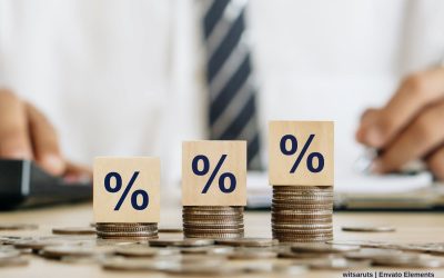 Con aumentos de tasas de depósitos, el spread disminuye interanualmente