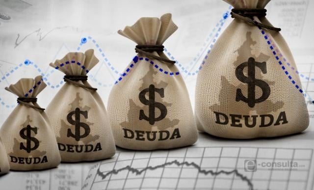 Deuda pública crece a un ritmo de dos dígitos impulsada por compromisos externos