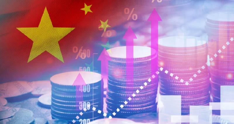 La inflación en China se modera y el PIB crece a su menor ritmo en más de 3 años.