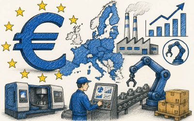 Eurozona mantiene su expansión en agosto impulsada por la manufactura