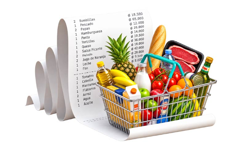 Comportamientos mixtos en la inflación: combustible al alza y alimentos corrigen a la baja​
