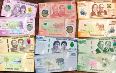 BCP presenta nuevos billetes del guaraní, sin cambiar sus denominaciones​